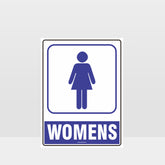 Custom Gate Signs,Womens Toilet Symbol Sign